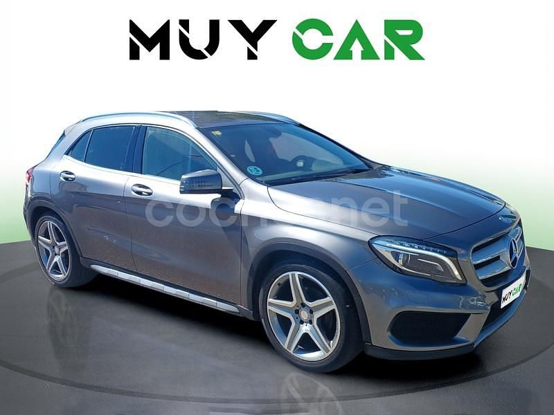 Gris Usado 2015 Mercedes GLA200 AMG line SUV | 17.490 € (Precio justo) - Imagen 1/4