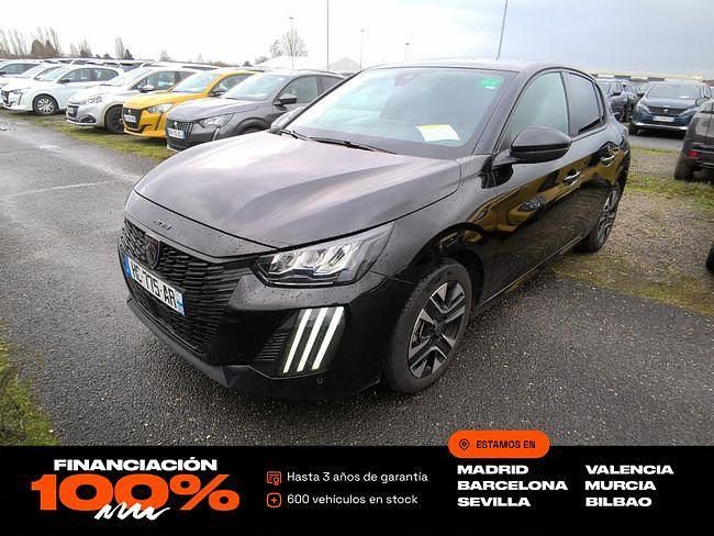 Usado Peugeot 208 Allure 101 CV (74 kW) 2025 Negro Utilitario