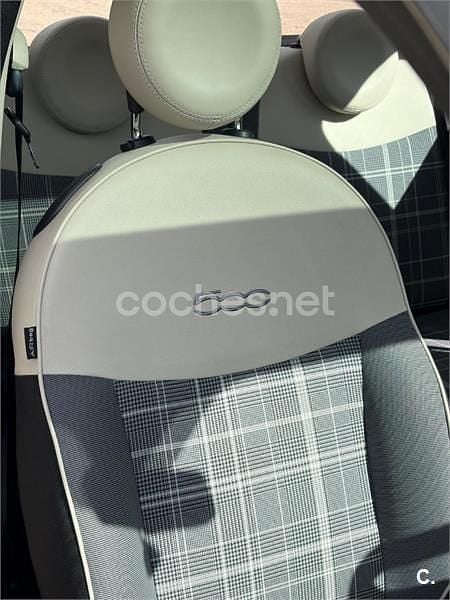Usado Fiat 500 69 CV (50 kW) 2016 Gris / plata Berlina