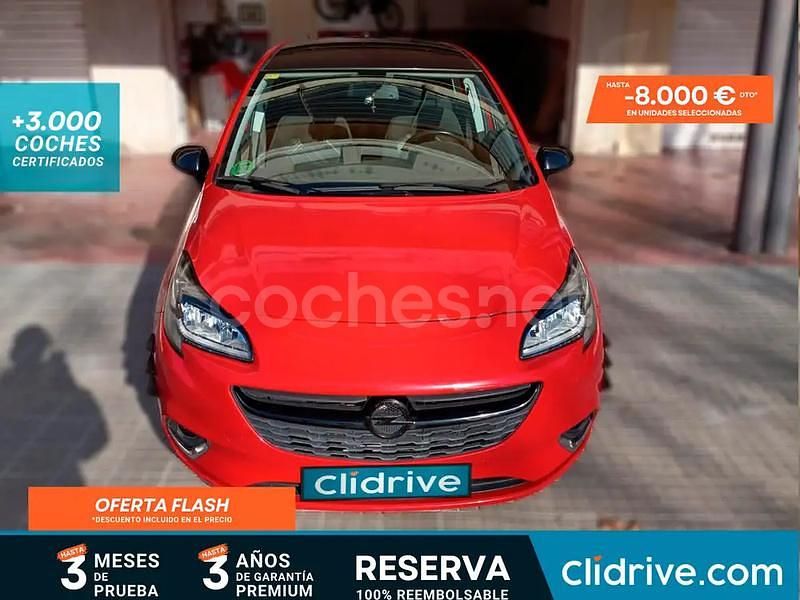 Usado Opel Corsa Selective 95 CV (69 kW) 2016 Rojo Utilitario