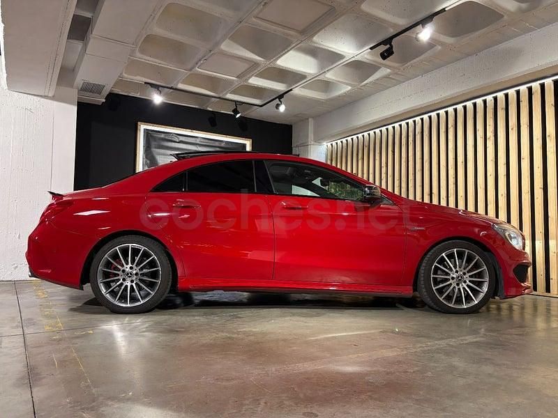Usado Mercedes CLA250 AMG line 211 CV (155 kW) 2014 Rojo Berlina