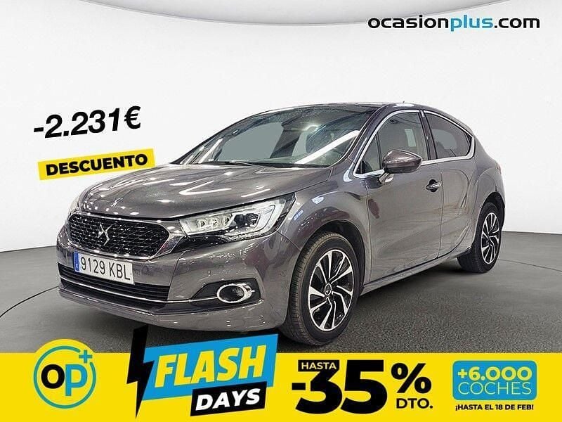 Usado DS Automobiles DS4 Style 120 CV (88 kW) 2017 Gris Utilitario