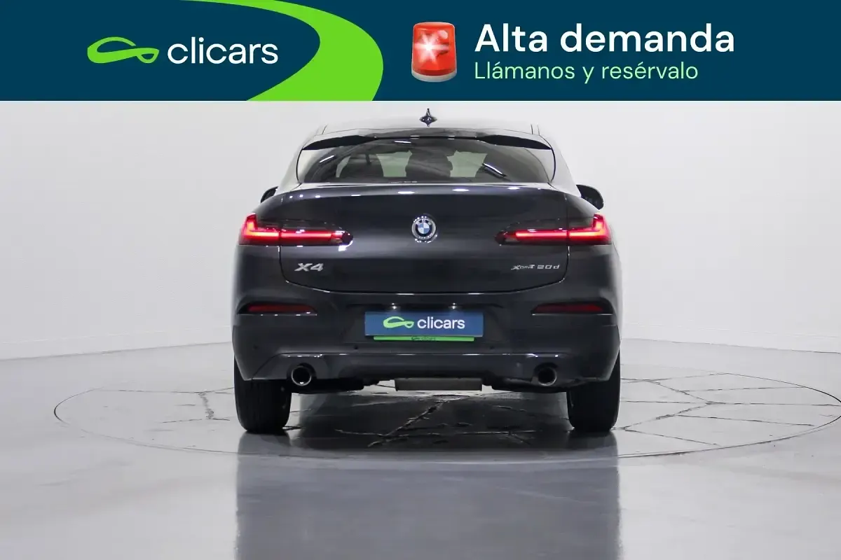 Usado BMW X4 190 CV (139 kW) 2020 Negro SUV