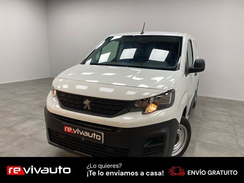 Blanco Usado 2021 Peugeot Partner Monovolumen | 9100 € - Imagen 1/4