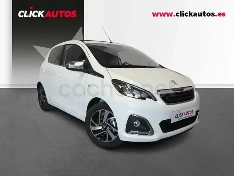 Begagnad Peugeot 108 Allure 72 HK (52 kW) 2021 Vit Sedan