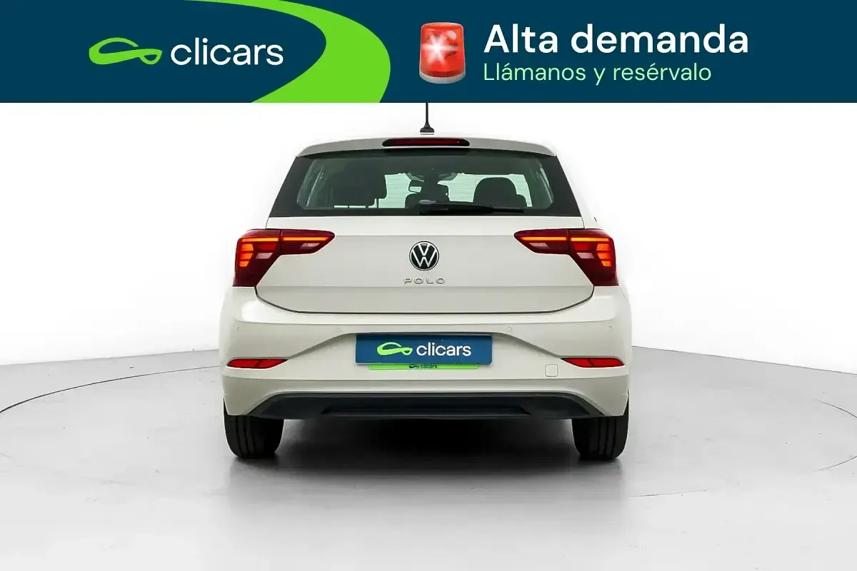 Usado VW Polo 95 CV (69 kW) 2021 Blanco Utilitario
