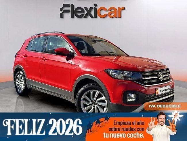 Rojo Usado 2020 VW T-Cross Advance SUV | 16.990 € (Precio justo) - Imagen 1/4
