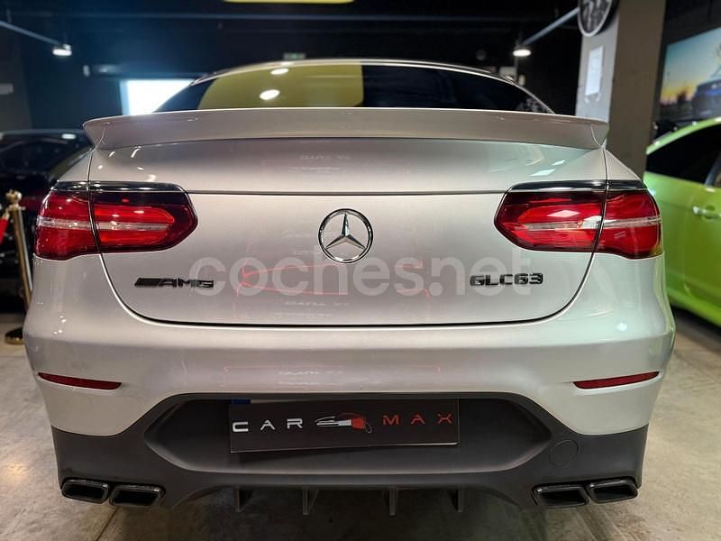 Usado Mercedes GLC63 AMG 476 CV (350 kW) 2018 Gris / plata Coupe