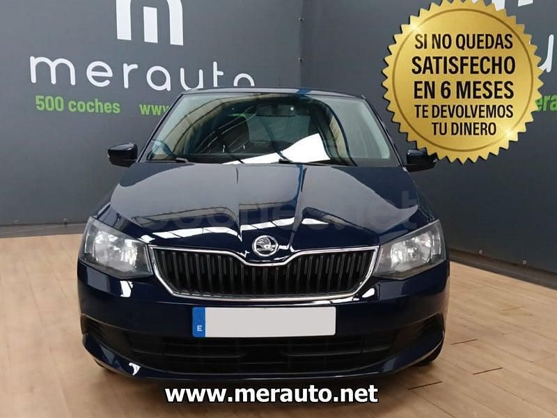 Usado Skoda Fabia Active 60 CV (44 kW) 2017 Azul Berlina
