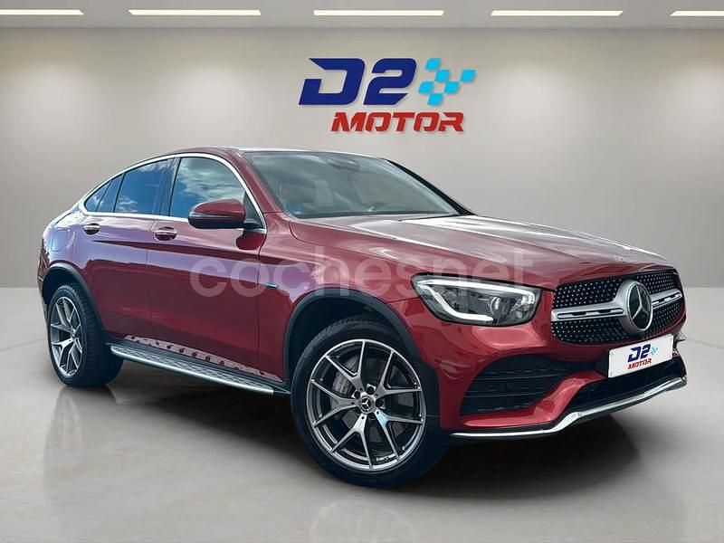 Granate Usado 2021 Mercedes GLC300e Coupe | 39.990 € (Super precio) - Imagen 1/4