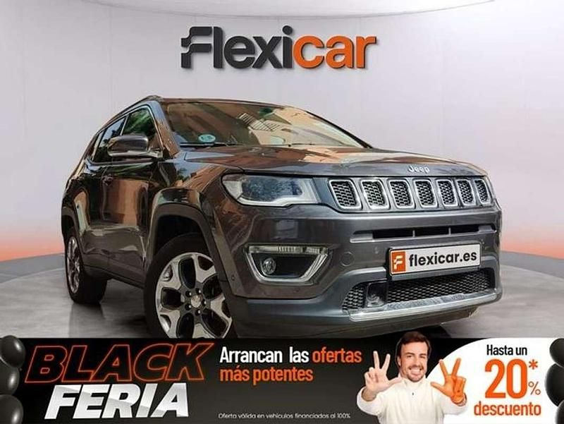 Gris Usado 2020 Jeep Compass Limited SUV | 16.190 € (Buen precio) - Imagen 1/4