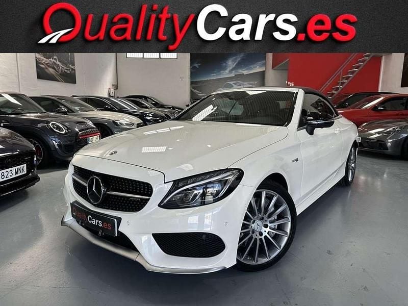 Usado Mercedes C43 AMG AMG 390 CV (286 kW) 2018 Blanco Descapotable