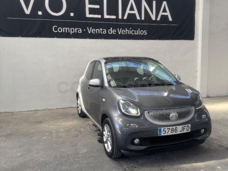 Usado Smart ForFour Passion 71 CV (52 kW) 2015 Gris / plata Utilitario