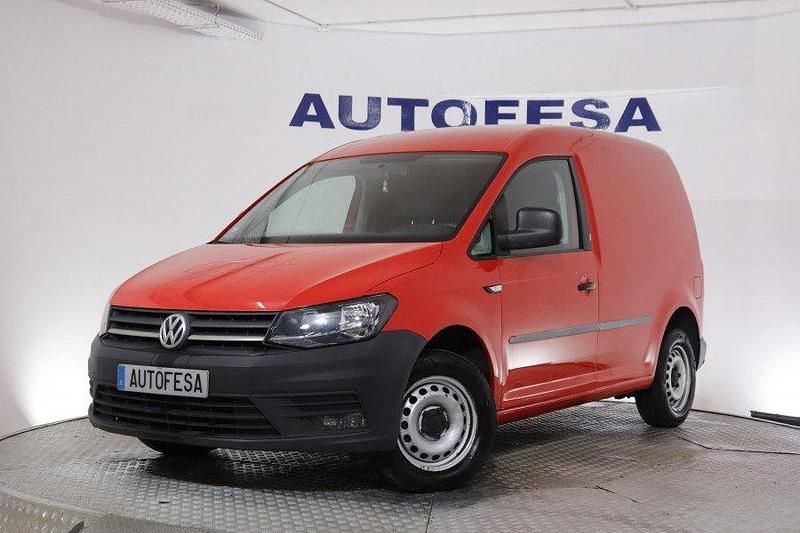 Rojo Usado 2018 VW Caddy Monovolumen | 12.950 € (Precio justo) - Imagen 1/4