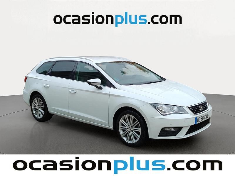 Usado Seat Leon XCELLENCE 150 CV (110 kW) 2019 Blanco Familiar