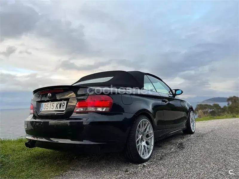 Usado BMW 120 Cabriolet 177 CV (130 kW) 2008 Negro Descapotable