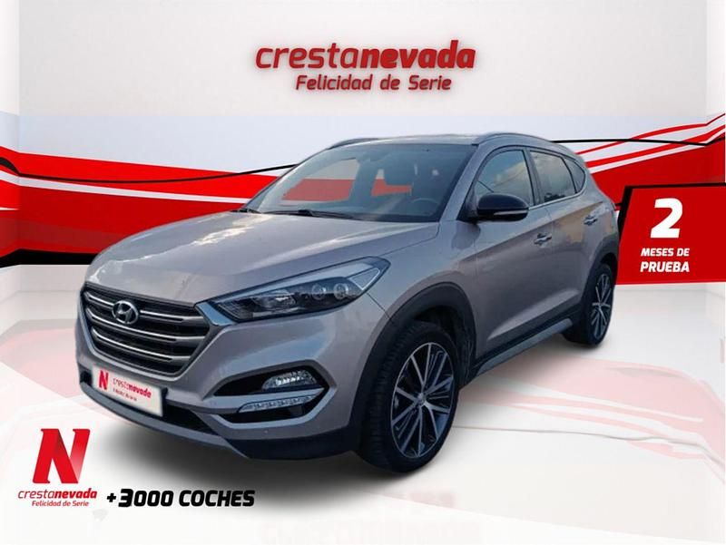 Gris Usado 2018 Hyundai Tucson SUV | 19.990 € (Caro) - Imagen 1/4