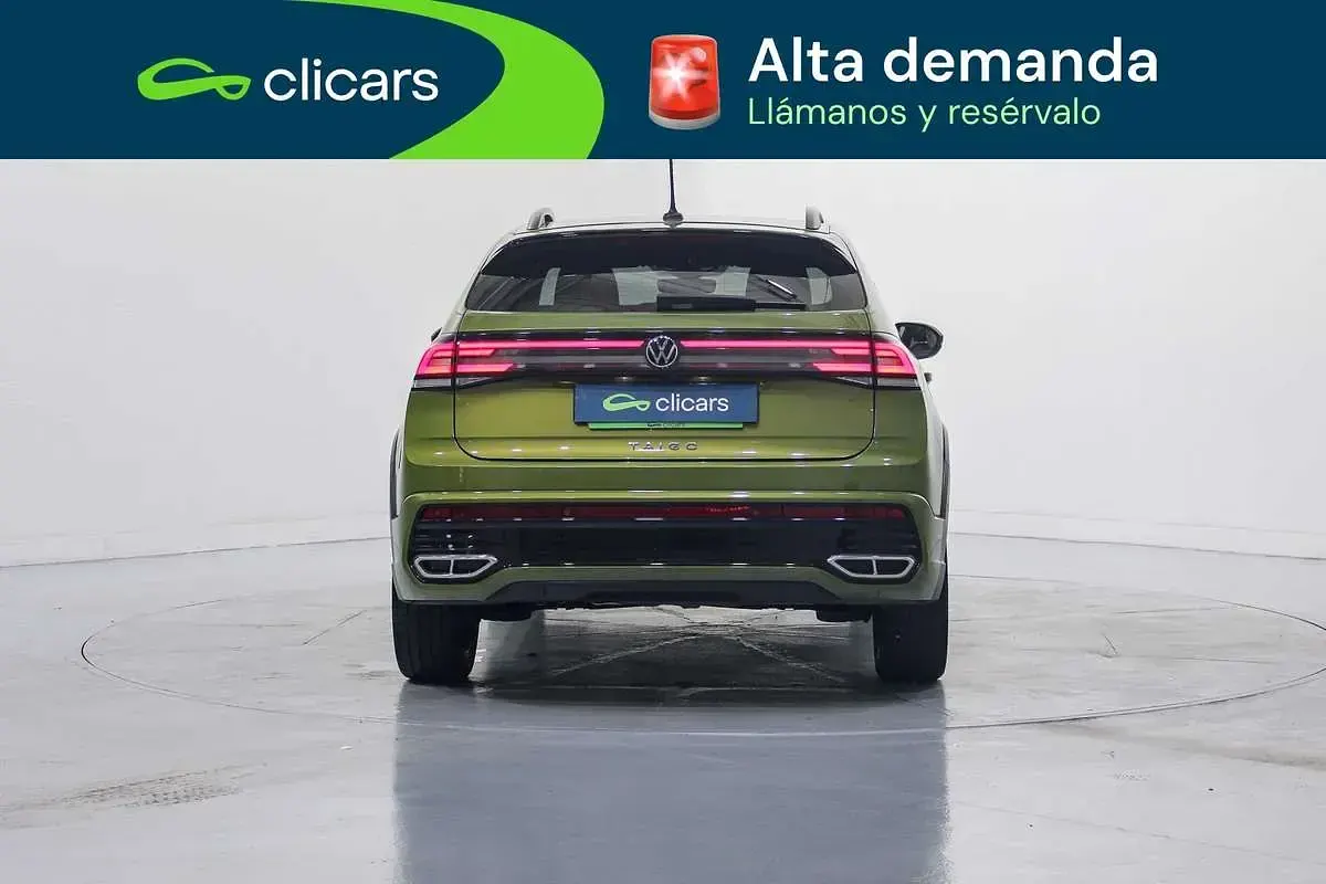 Usado VW Taigo R-line 150 CV (110 kW) 2022 Verde SUV