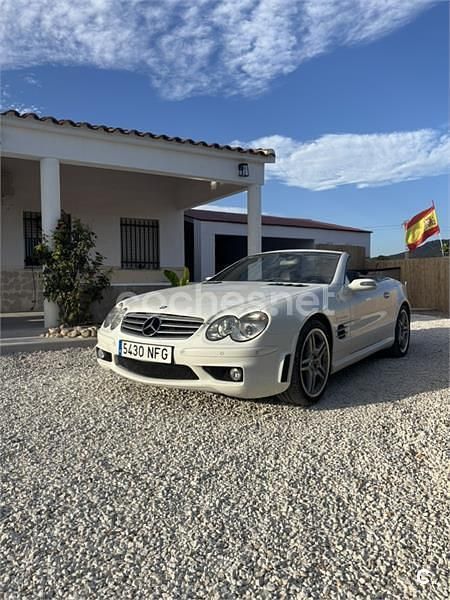 Blanco Usado 2005 Mercedes SL55 AMG AMG Descapotable | 42.500 € - Imagen 1/4