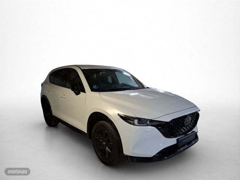 Blanco Usado 2024 Mazda CX-5 Homura-Line SUV | 38.900 € (Precio justo) - Imagen 1/4