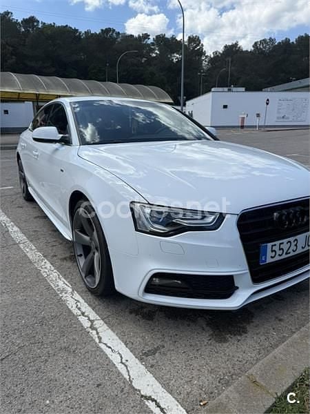 Blanco Usado 2015 Audi A5 Sportback Advanced Utilitario | 19.500 € (Precio justo) - Imagen 1/4