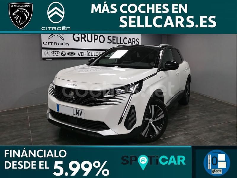Blanco Usado 2021 Peugeot 3008 GT SUV | 27.990 € - Imagen 1/4