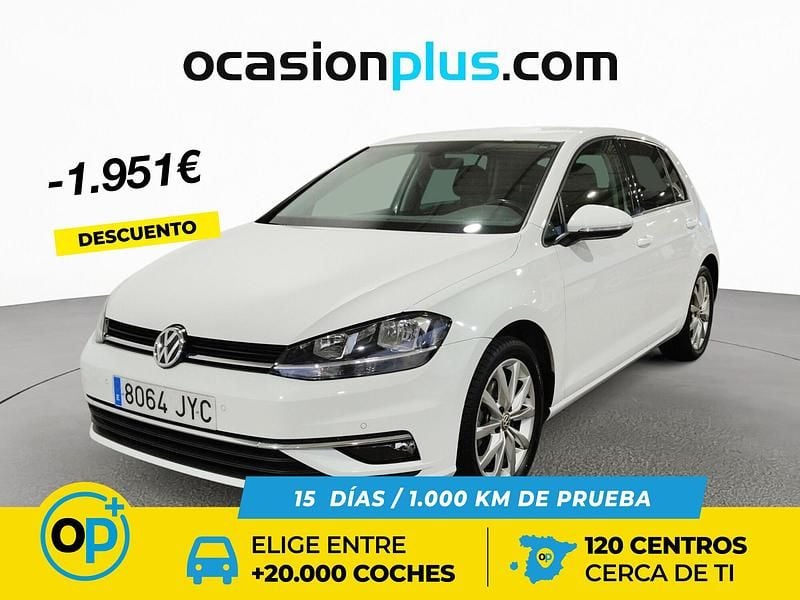 Usado VW Golf VII Advance 125 CV (91 kW) 2017 Blanco Utilitario