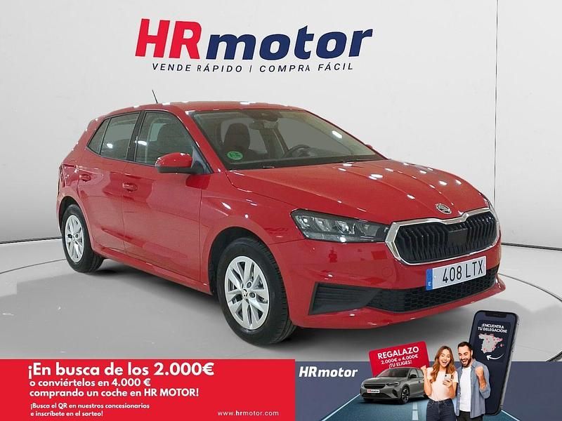 Rojo Usado 2021 Skoda Fabia Berlina | 17.390 € (Un poco caro) - Imagen 1/4