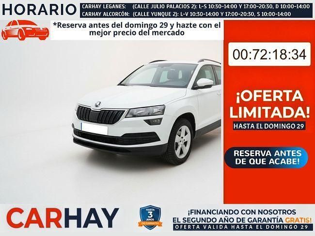 Usado Skoda Karoq Ambition 150 CV (110 kW) 2021 Blanco SUV