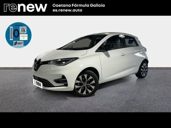 Blanco Usado 2022 Renault Zoe Evolution Utilitario | 20.800 € (Precio justo) - Imagen 1/4