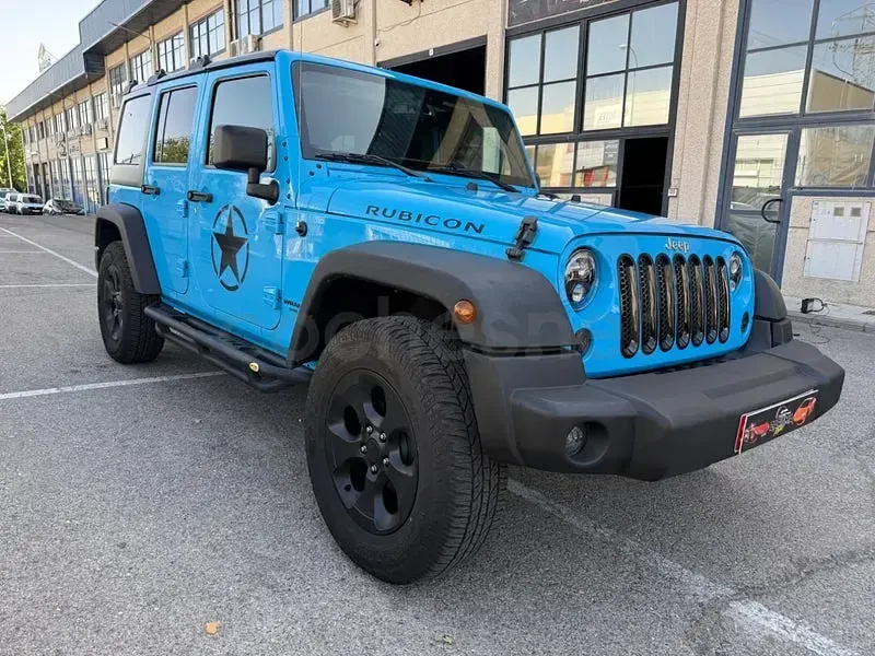 Usado Jeep Wrangler Unlimited Rubicon 200 CV (147 kW) 2018 Azul SUV