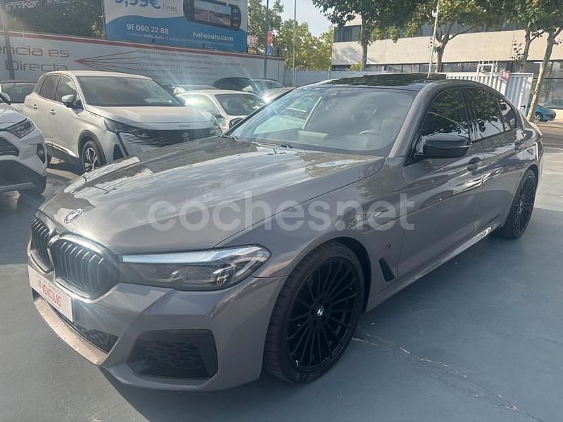 Gris / plata Usado 2021 BMW 520 Berlina | 36.500 € (Caro) - Imagen 1/4