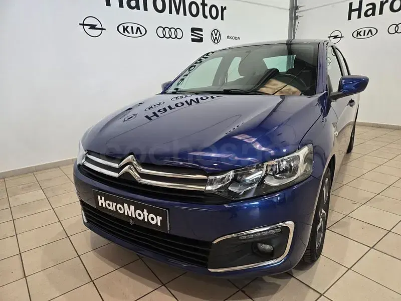 Usado Citroën C-Elysee I PureTech 82 CV (60 kW) 2018 Azul Berlina