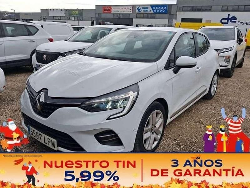 Blanco Usado 2021 Renault Clio V Intens Utilitario | 11.262 € (Buen precio) - Imagen 1/2