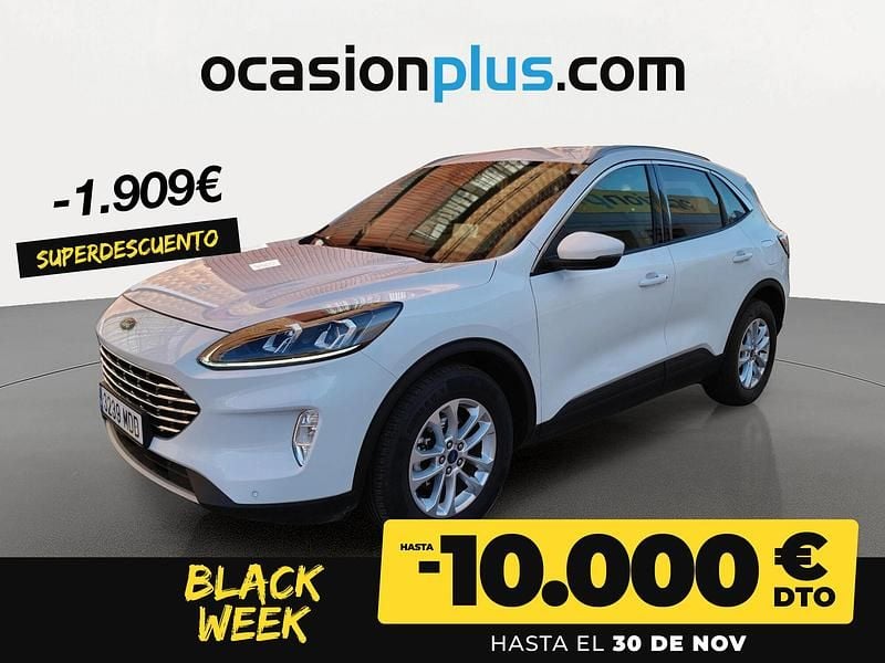 Blanco Usado 2022 Ford Kuga Titanium SUV | 21.000 € (Precio justo) - Imagen 1/4