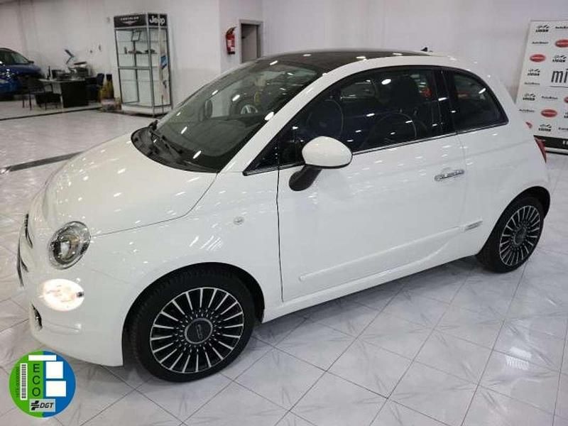 Blanco Usado 2018 Fiat 500 Lounge Utilitario | 9590 € (Precio justo) - Imagen 1/4