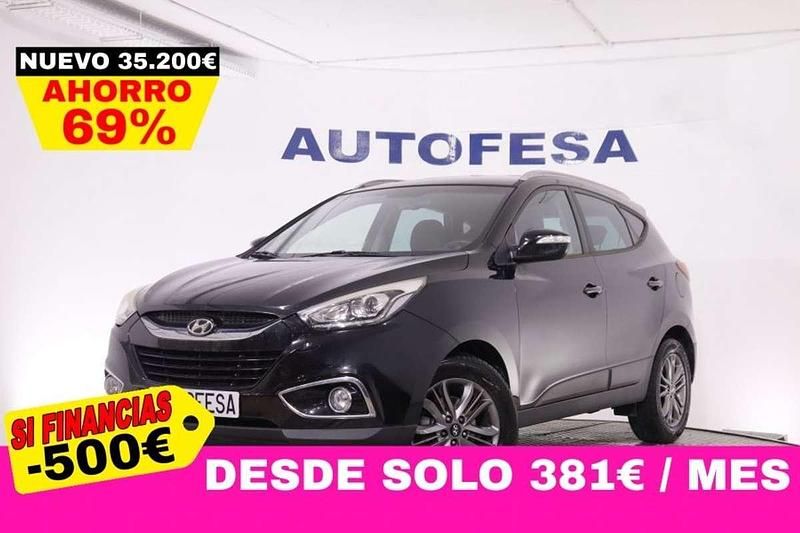 Usado Hyundai ix35 136 CV (100 kW) 2014 Negro SUV