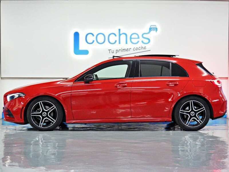 Rojo Usado 2018 Mercedes A200 Utilitario | 26.990 € (Un poco caro) - Imagen 1/4