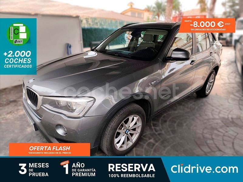Gris / plata Usado 2015 BMW X3 SUV | 16.790 € (Buen precio) - Imagen 1/3