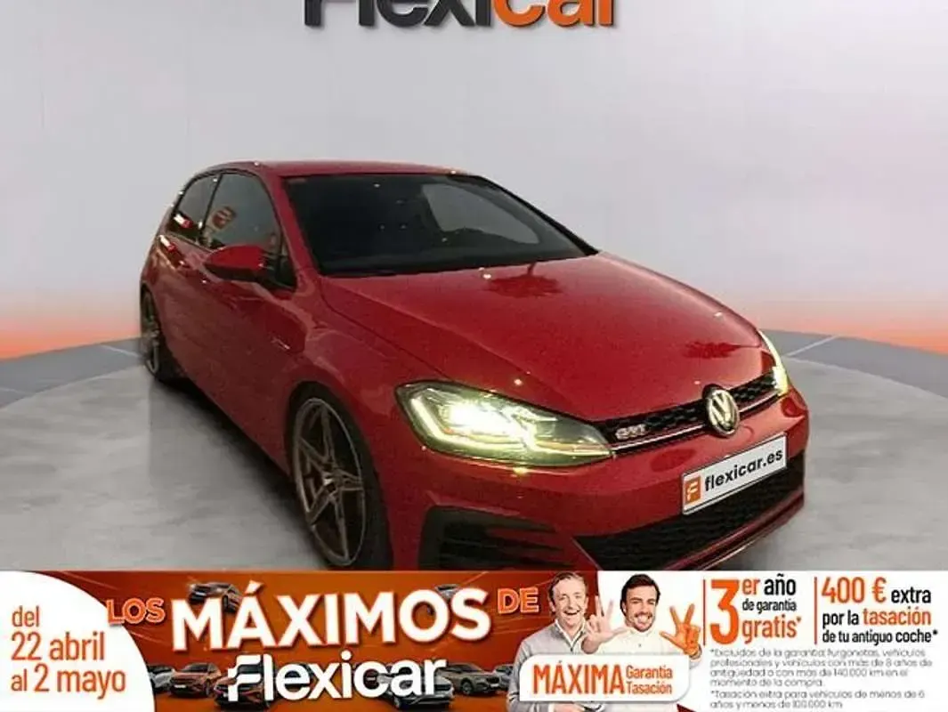 Usado VW Golf VII GTI 245 CV (180 kW) 2017 Rojo Utilitario