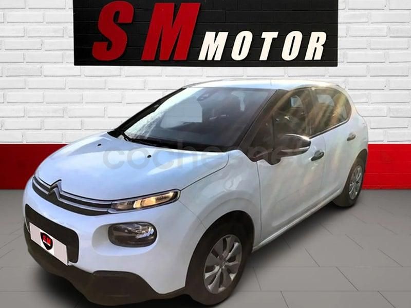 Usado Citroën C3 Live 75 CV (55 kW) 2017 Blanco Utilitario