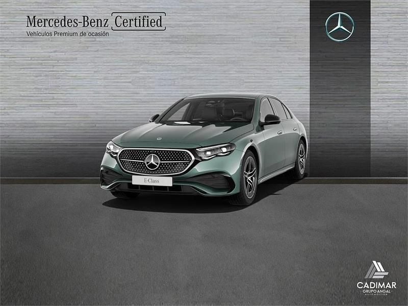Nuevo Mercedes E220 197 CV (144 kW) 2025 Verde Berlina