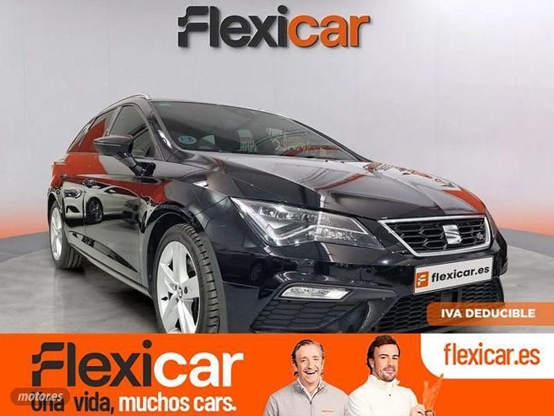 Negro Usado 2019 Seat Leon ST FR Familiar | 16.970 € (Precio justo) - Imagen 1/4