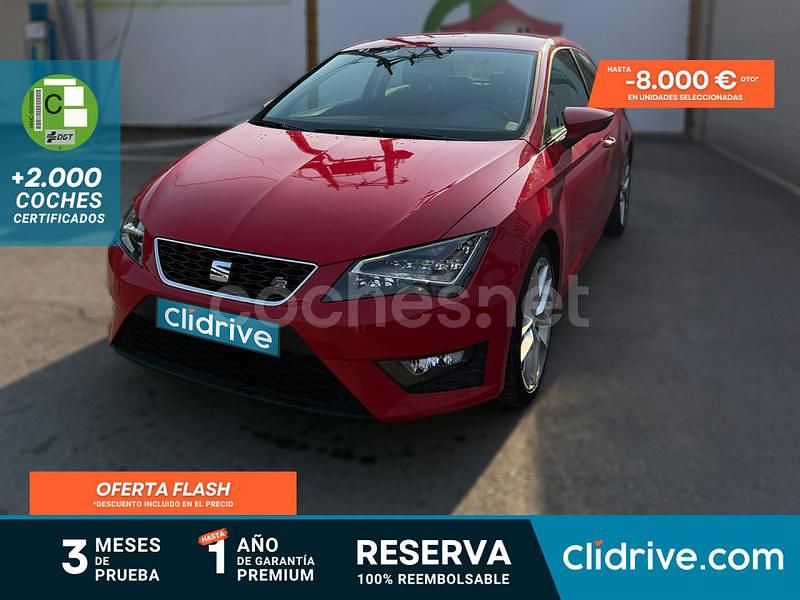 Rojo Usado 2013 Seat Leon SC FR Utilitario | 12.490 € (Buen precio) - Imagen 1/3