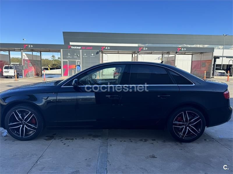 Usado Audi A4 170 CV (125 kW) 2015 Negro Berlina