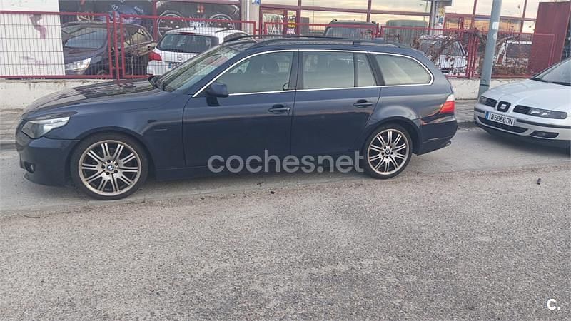 Azul Usado 2007 BMW 525 Familiar | 5300 € (Precio justo) - Imagen 1/4
