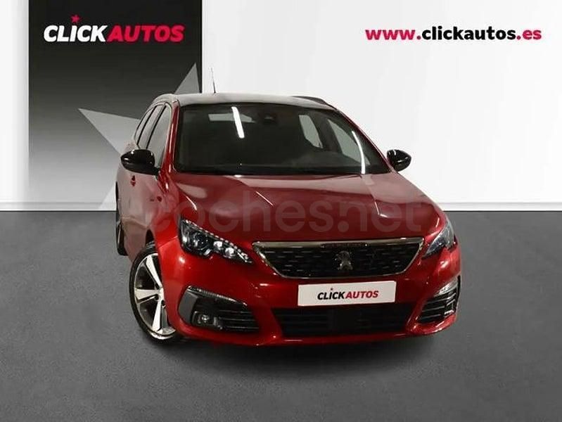 Usado Peugeot 308 SW GT 130 CV (95 kW) 2021 Rojo Familiar