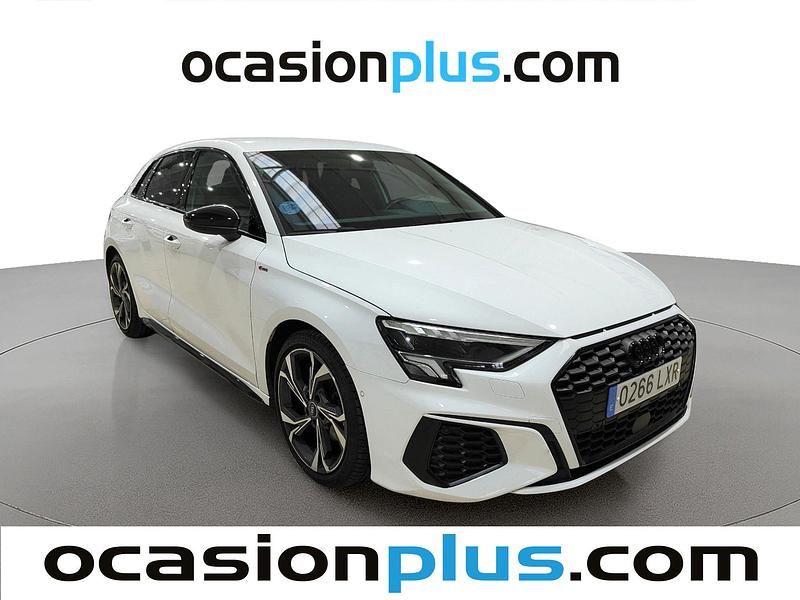 Usado Audi A3 Sportback 150 CV (110 kW) 2022 Blanco Utilitario