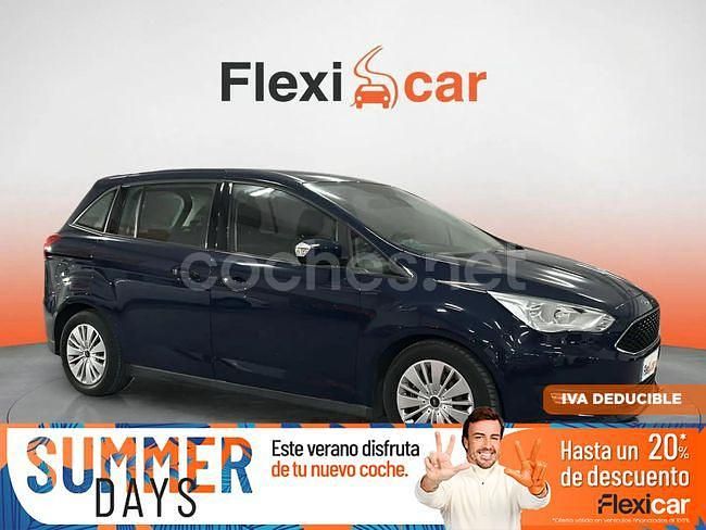 Azul Usado 2019 Ford Grand C-Max Trend+ Monovolumen | 14.990 € (Precio justo) - Imagen 1/4