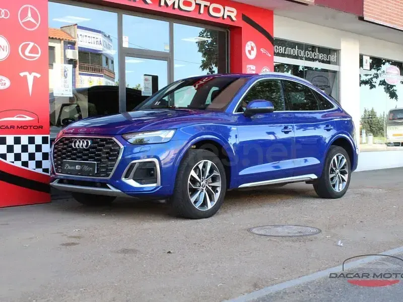 Usado Audi Q5 Sportback S-Line 204 CV (150 kW) 2023 Azul SUV